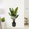 Realistic Green Plant Wall Sticker for Living Room Bedroom Wall Decoration Self-Adhesive