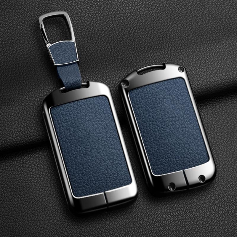 Zinc Alloy Leather Car Key Case Case For Volvo Polestar 4 Polestar 3   Key Fob Car Smart Key Key Case For Car
