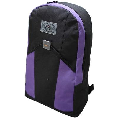 CREST PORT Daypack, OutdoorClimbing Rucksack, Large Capacity, Nylon, No. 9068, Purple