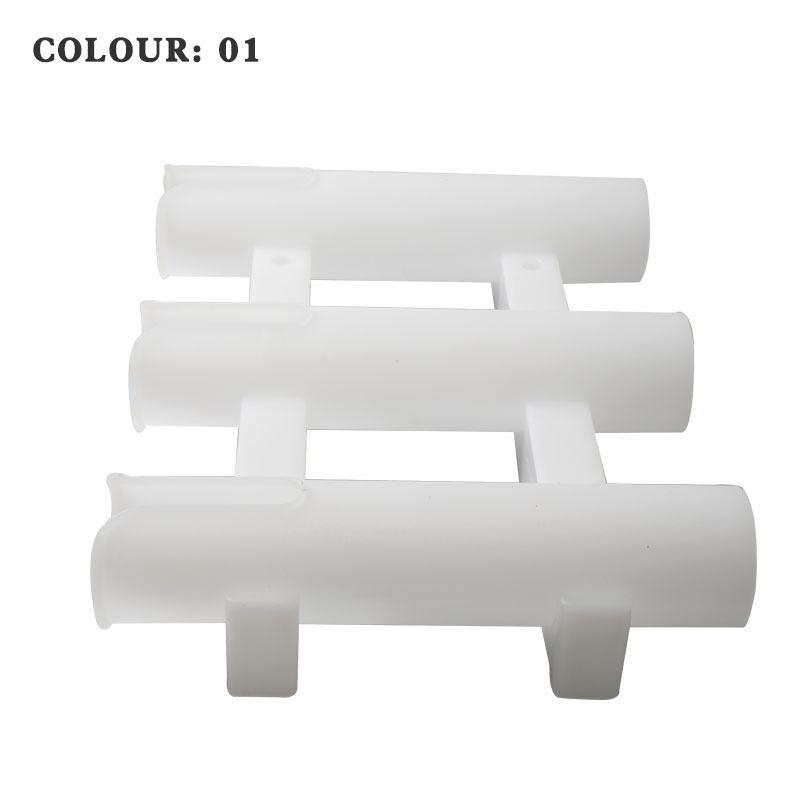 Mount Rod Holder 3 Link Tube Fishing Pole Holder Quick Release For Boat Marine Firmly Install Portable Kayak Yacht Tackle