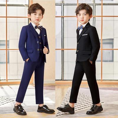 Boys' One-Piece Suit: 2021 Autumn/Winter Formal Outfit for Piano and Speech Events