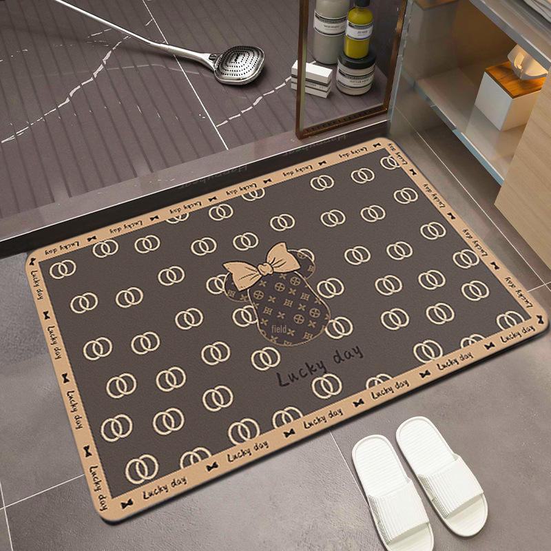 

Коврики для ванной Nordic Absorbent – быстросохнущие, противоскользящие коврики для двери с диатомовой грязью 40*60cm Thick 2.5mm