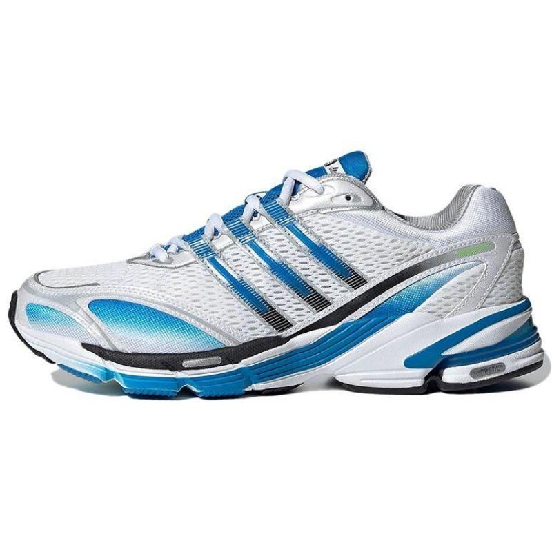 adidas Supernova Cushion 7 Weiß Blau Rush Unisex Sneakers Wolkenweiß Semi-Solar-Grün GY5241