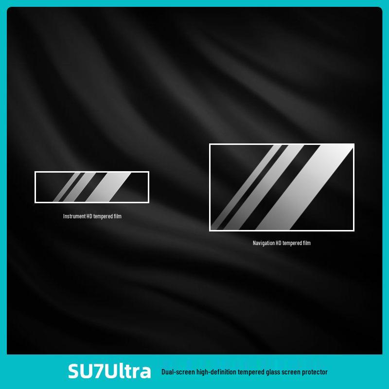 Xiaomi SU7 Ultra Dashboard Screen Protector - Tempered Interior Film for Navigation Control