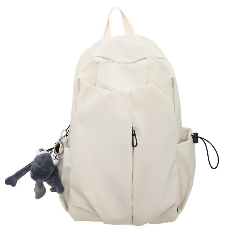 Schoolbag new men's and women's premium backpack large capacity simple business leisure college student schoolbag trendy men's