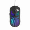 Gembird Souris De Jeu USB Avec Rétroéclairage RGB, 6 Boutons, Conception Ergonomique, DPI Réglable Jusqu'à 7200 Pour Une Précision