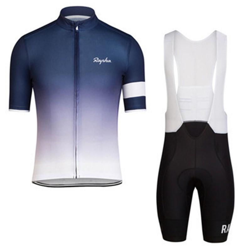 Mens Cycling Jersey Shorts Set Mountain Road Bike Riding Breathable Quick-Dry Performance Wear