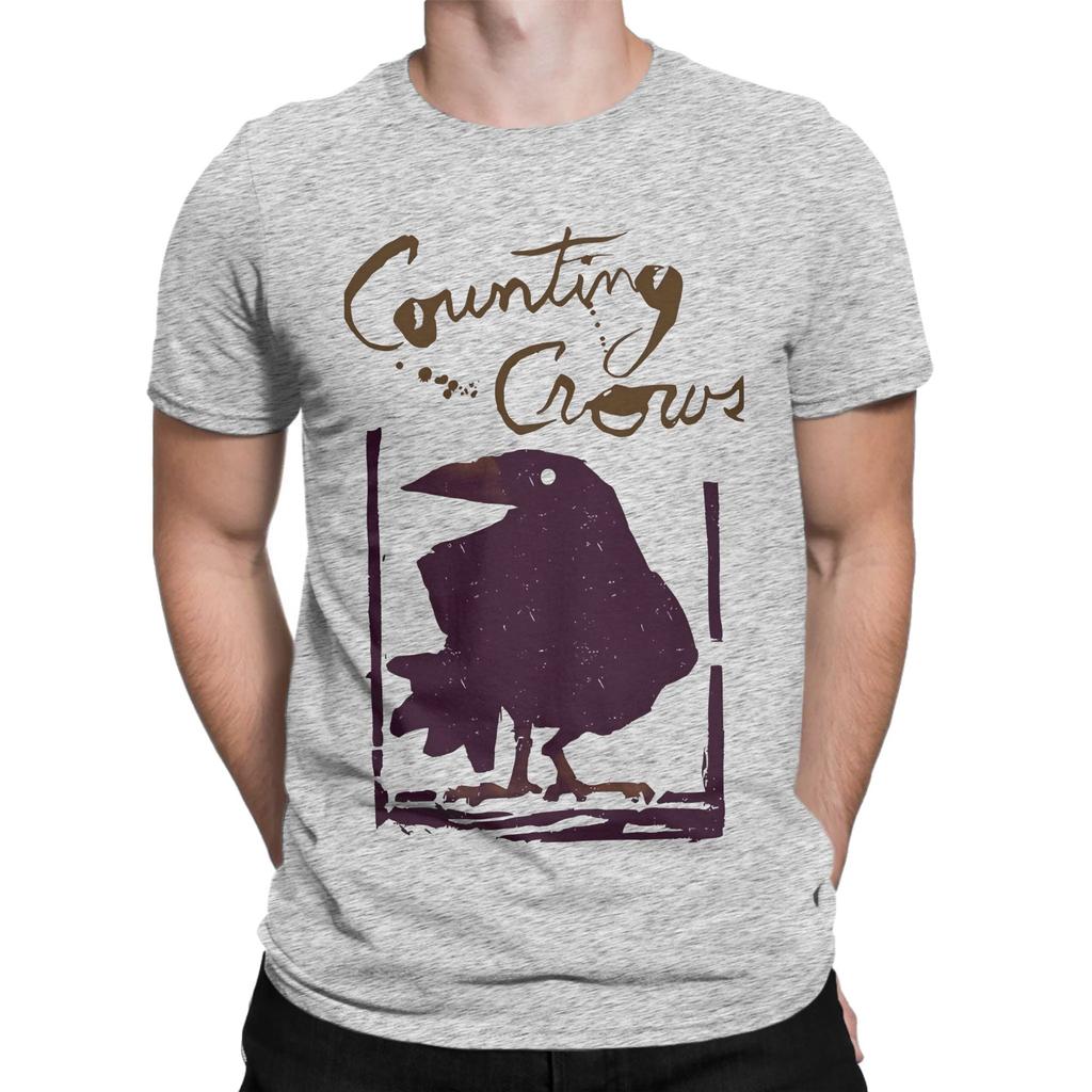 Counting Crows Classic Funny 100 Cotton Tshirt Counting Crows Tees Tops For Unisex