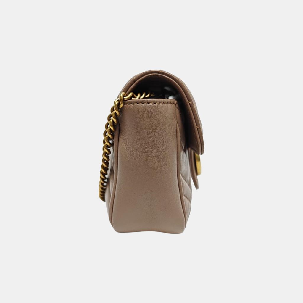 [Pre-Owned] Gucci Handbag 'Tan' - Very Good #TBV6O2