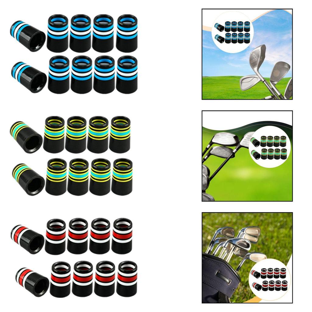 Golf Club Ferrules Durable Plastic Iron Cover Accessories Set Easy Install for Golf Iron Clubs 3