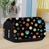 Pencil Case High Capacity Waterproof Double-layer Cartoon Flip Starry Sky Astronaut Pen Bag School