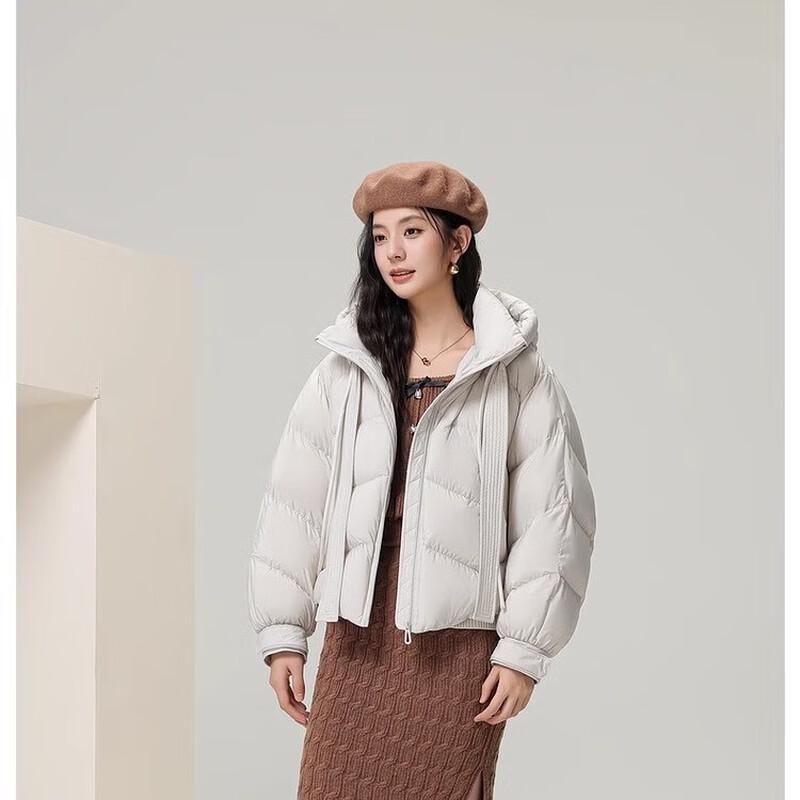 SNOWFLYING Women's Short Down Jacket X40141190F