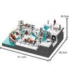 MOULD KING 12029 Weihnachtsbaustein Motorisierte Weihnachtszug Wunderland Modell Bausatz Auto Ziegel Spielzeug Kinder Weihnachtsgeschenk