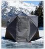 Large Pentagonal Ice Fishing Tent with TPU Window for Winter Camping - Thickened for Warmth and Cold Protection