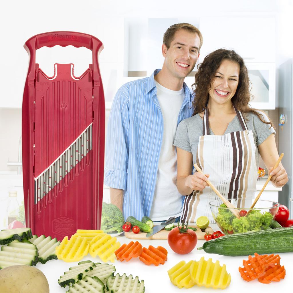Borner PL Waffle Slicer (Red)