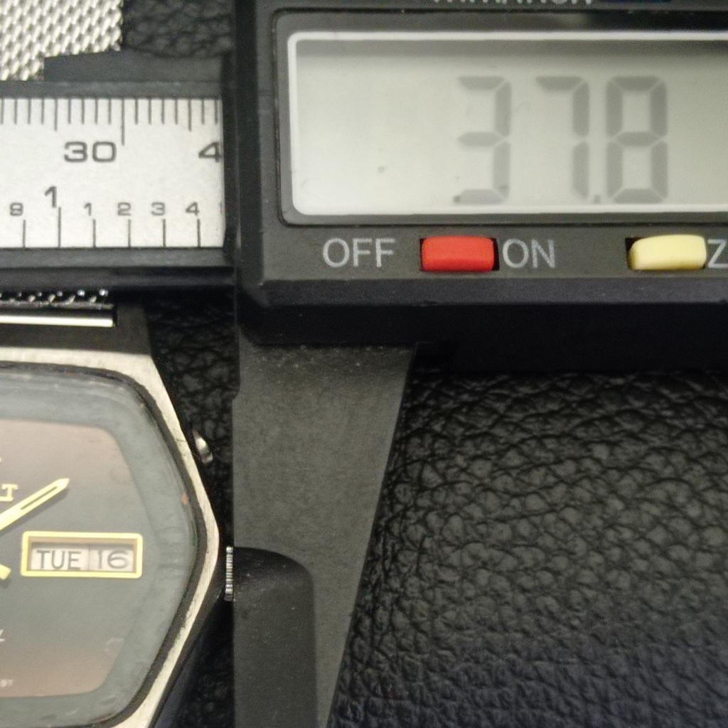 AUTOMATIK VINTAGE ORIENT CRYSTAL JAPAN 46941 HERREN ORIGINAL ZIFFERBLATT UHR a703394-1