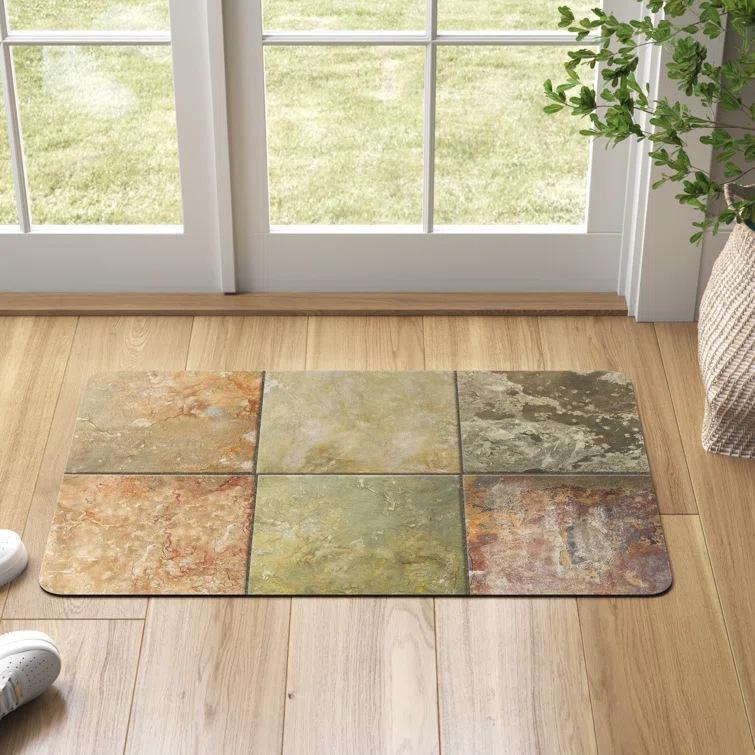 Kreative Fußmatten Eingangsbereichsmatten Küchen-Badezimmer-Badezimmertürmatten