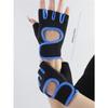 1 Pair of Fitness Breathable Exercise Men and Women Training Horizontal Bar Cycling Half Finger Wrist Guard Anti Slip Gloves
