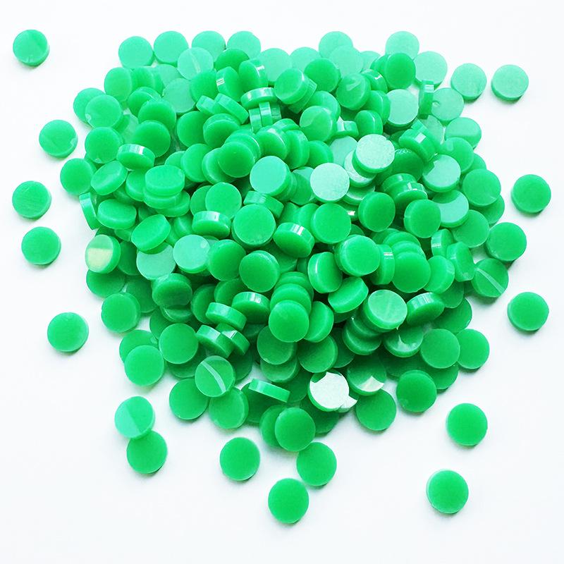 200g Bunte Runde Acryl-Mosaiksteine für DIY-Kunstprojekte