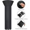 Patio Heater Covers with Zipper and Storage Bag,Waterproof,Dustproof,Wind-Resistant,Sunlight-Resistant,Snow-Resistant,Black,89'' Height X 33" Dome X