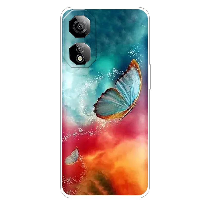 Für ZTE nubia Neo 2 Klare Hülle Z2352N Cartoon Cooles Silikon Handyhülle Für Nubia Neo 5G 8150N Transparenter Weicher TPU Schutz