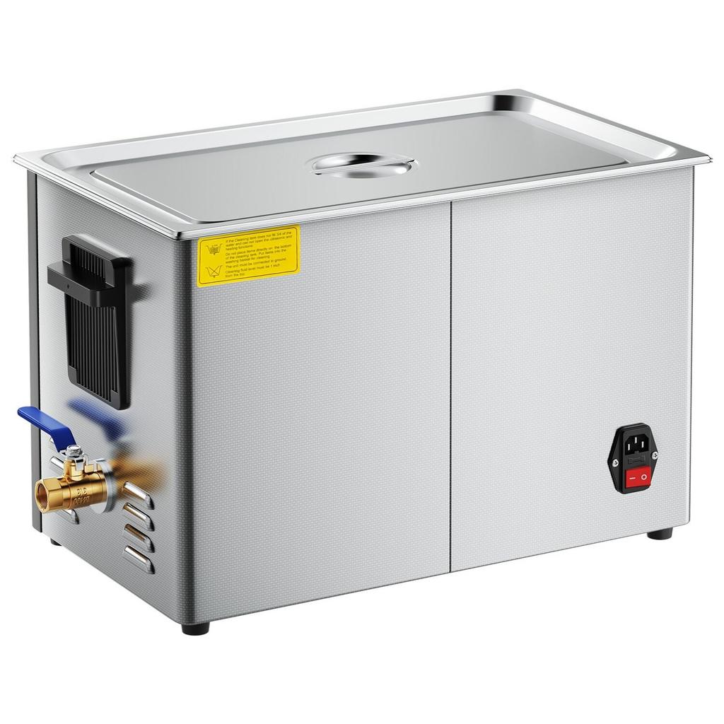 30L Ultraschallreiniger, Professionelle Ultraschallreinigungsmaschine mit Reinigungskorb & Digitalanzeige, 480W Edelstahl 40kHz Industrielle Reinigung