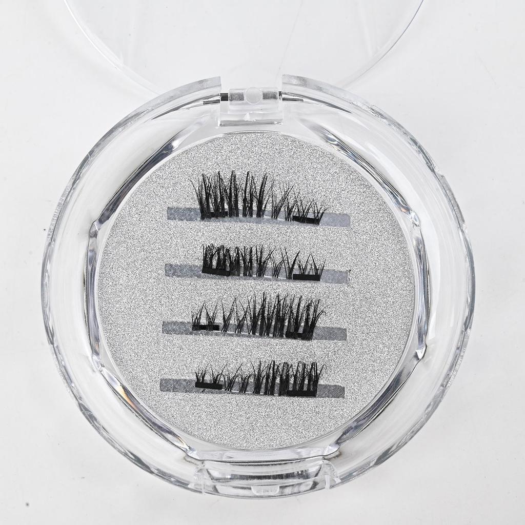 Magnetic Quantum False Eyelashes: Natural Long, Slender, Glue-Free Daily Wear