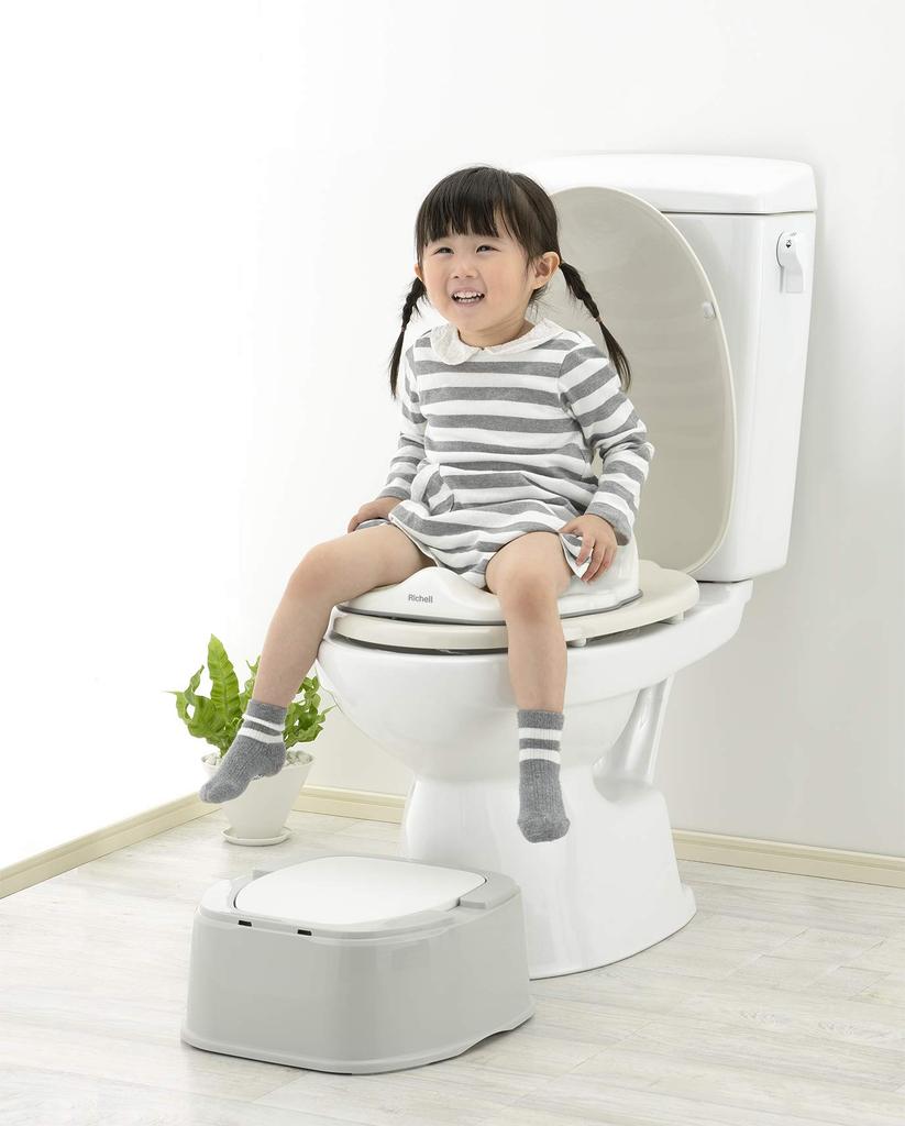 Richell Potty Chair K, White, 1 Piece (x 1)