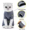 Cat Recovery Suit 4 Legged Prevents Hair Loss Highly Elastic Comfortable Skin Friendly Soft Kitten Surgical Recovery