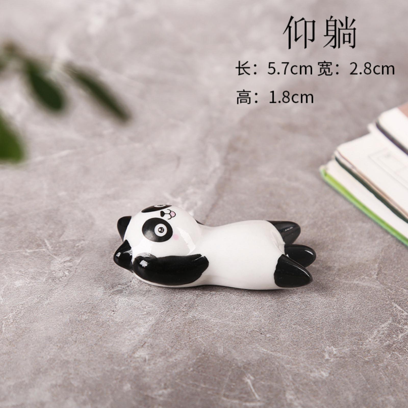 

Treasure Red Ceramic Ornament Chopstick Rest Restaurant Animal Chopstick Pillow Home Chopstick Holder One Size білий