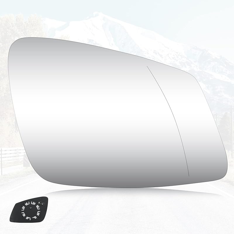 Youxmoto Passenger Right Side Heated Mirror Glass Replacement, 2009- Fit For BMW 228I 320I 328I 330I 335I 428I 430I 435I 535I 550I I3 M3 M4 M5 X1 F30