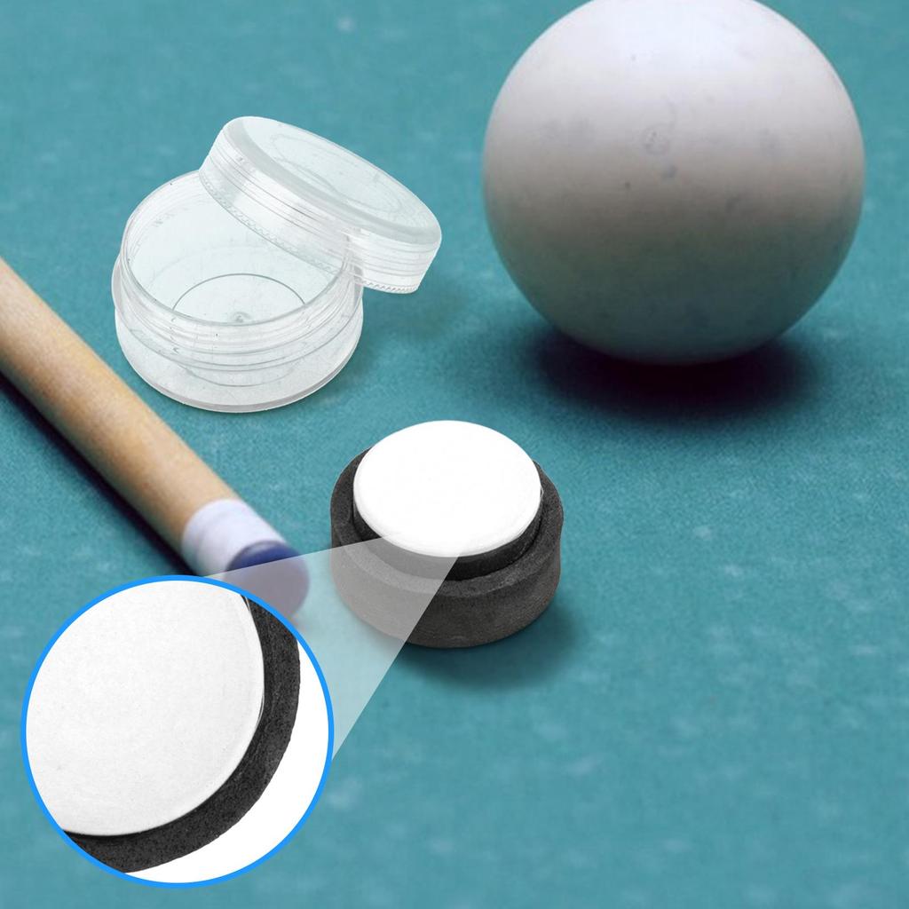 Pool Cue Chalk Sports Portable Professional Tournament Use for Club Bar Home