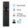 2.4G Bluetooth 5.0 Drahtlose Sprachfernbedienung IR-Lernen Luftmaus 6-Achsen-Gyroskop-Controller Für Computer Android TV-Box
