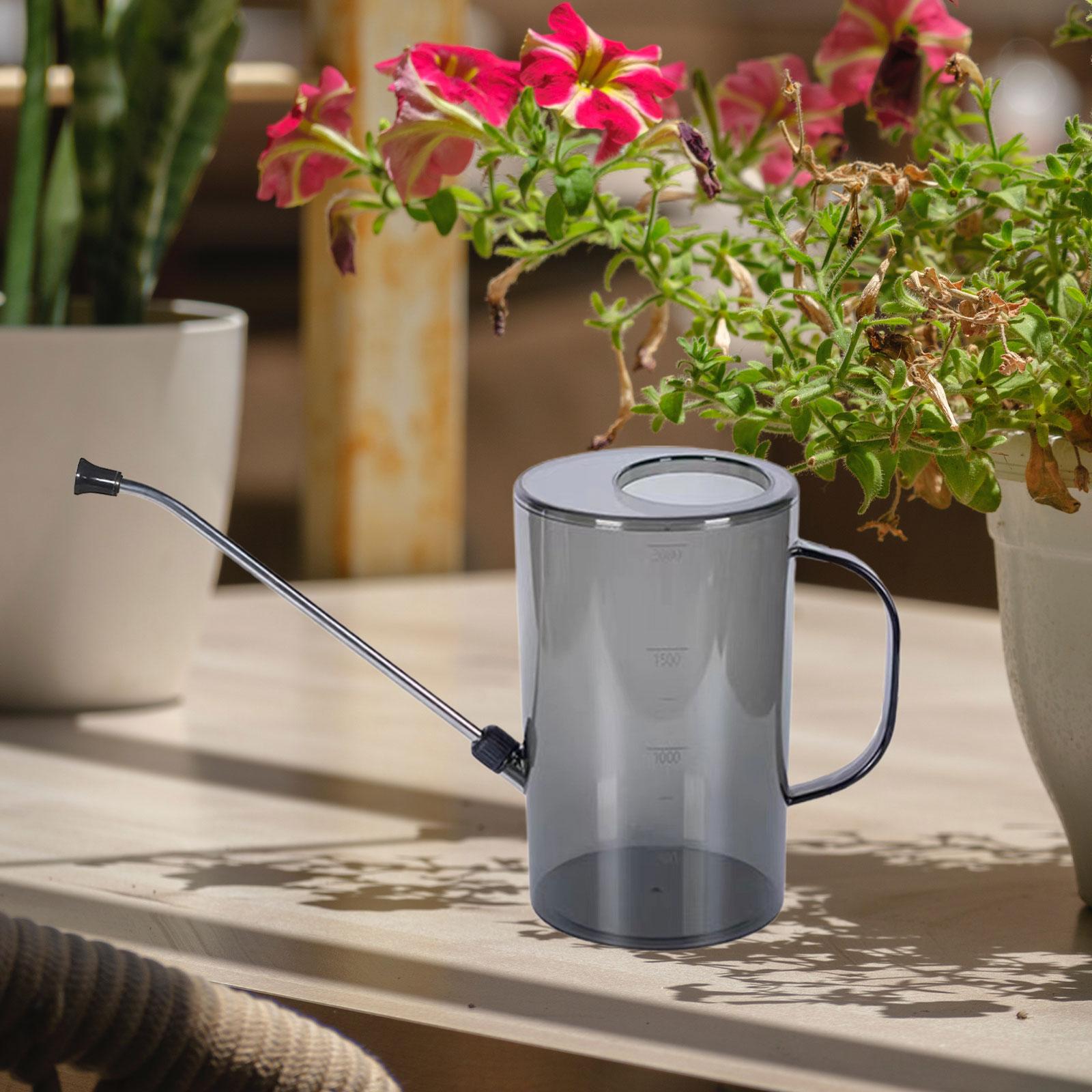 2L Watering Can Flowers Gardening Tool Watering Pot Kettle for House Plants Garden Flower Office Indoor Gardening Flower Bonsai