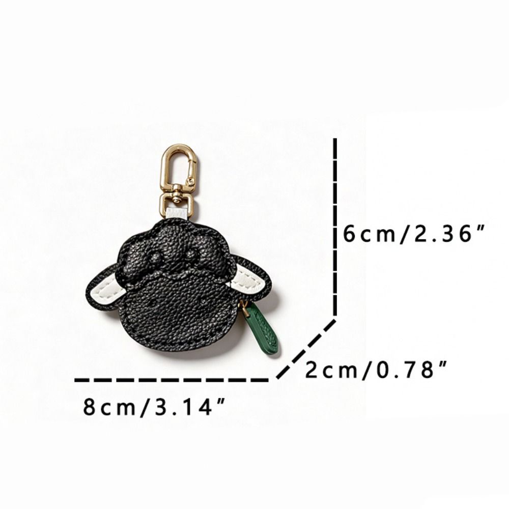 Goat Lamb Shaped Coin Purse Cartoon Bag Charm Creative Bag Pendant Outdoor