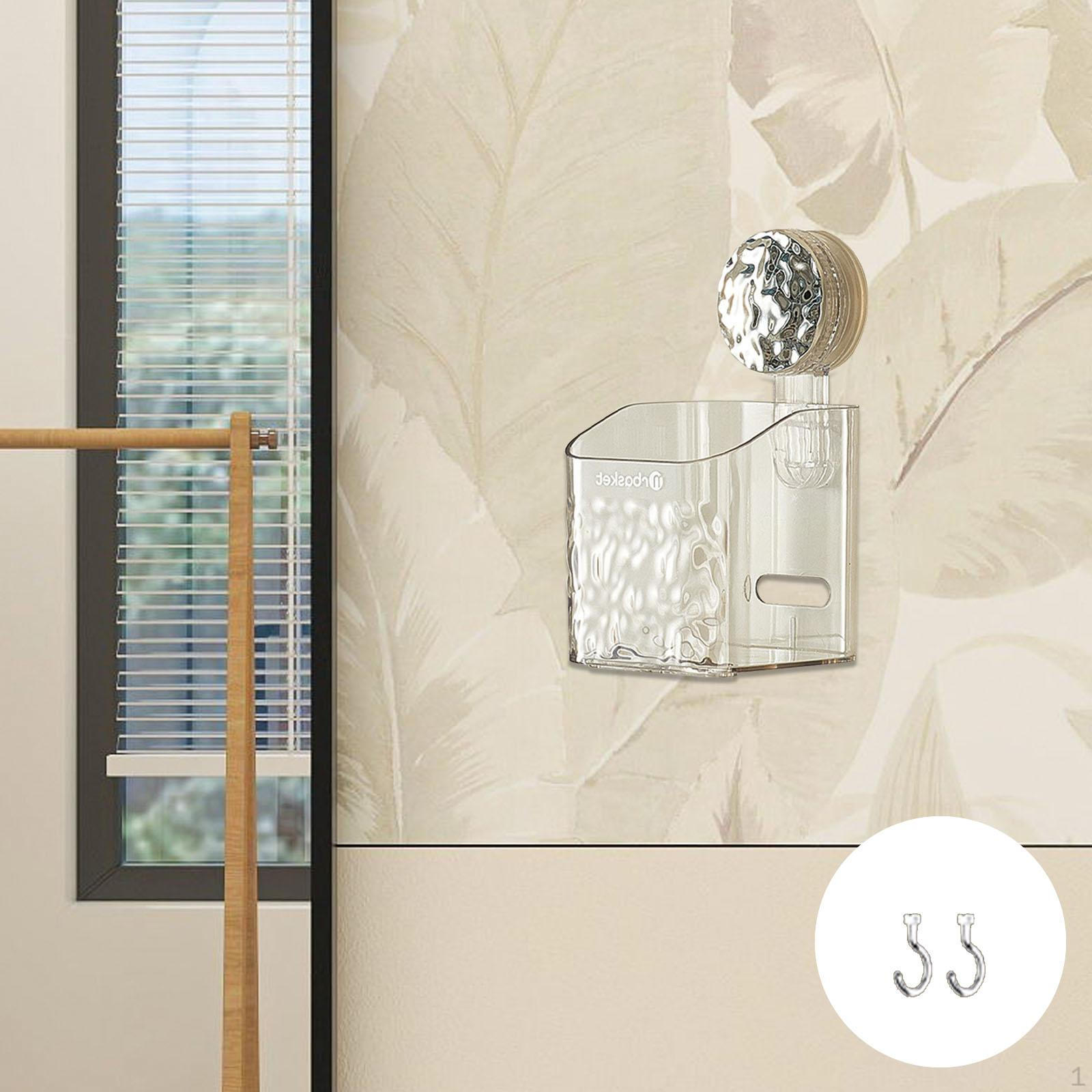 

Инновационный настенный органайзер для ванной и кухни S with 2 Hooks