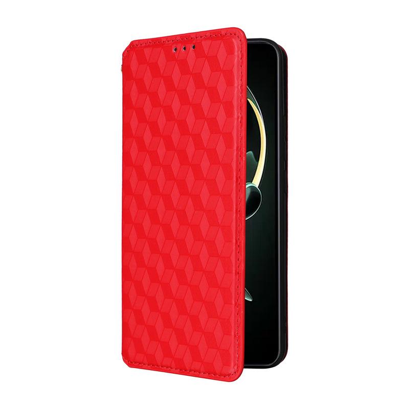 Redmi K60 Ultra Leather Case with Card Holder & Magnetic Stand