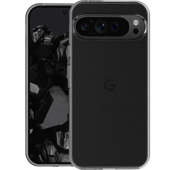 Case for Google Pixel 9 Pro XL - Silicone Gel TPU Transparent Protection Soft Ultra Thin Phonillico®