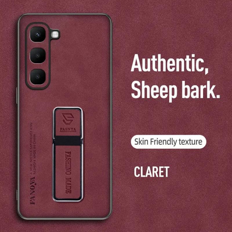 Magnetic Stand Holder Cover For Infinix Hot 70 Pro 5G PU Leather Shockproof Matte Phone Back Case For Infinix Hot70 60i 60pro+