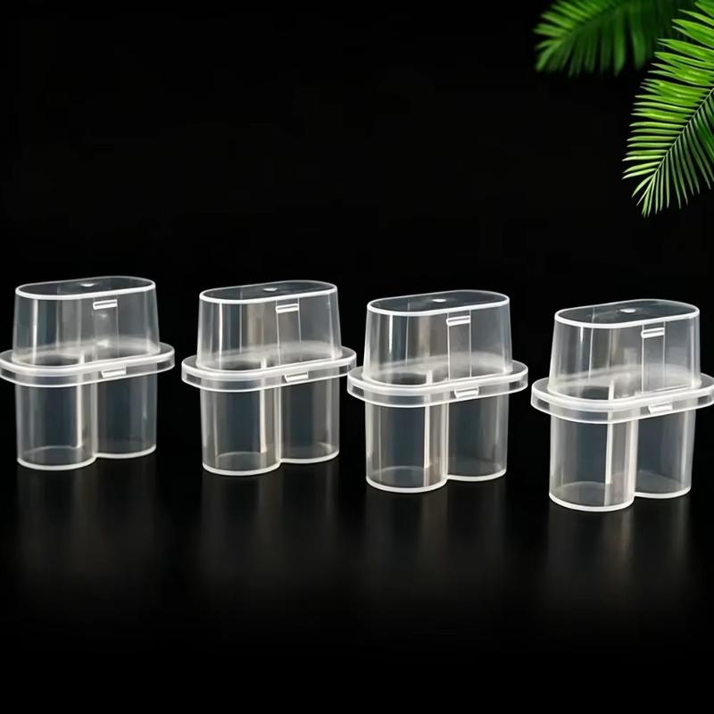 Mini etui do przechowywania fiolek wtryskowych 10 szt. 3 ml Odporny na zarysowania uchwyt na fiolki z peptydami Przenośny pojemnik do użytku medycznego na zewnątrz 10pcs gray