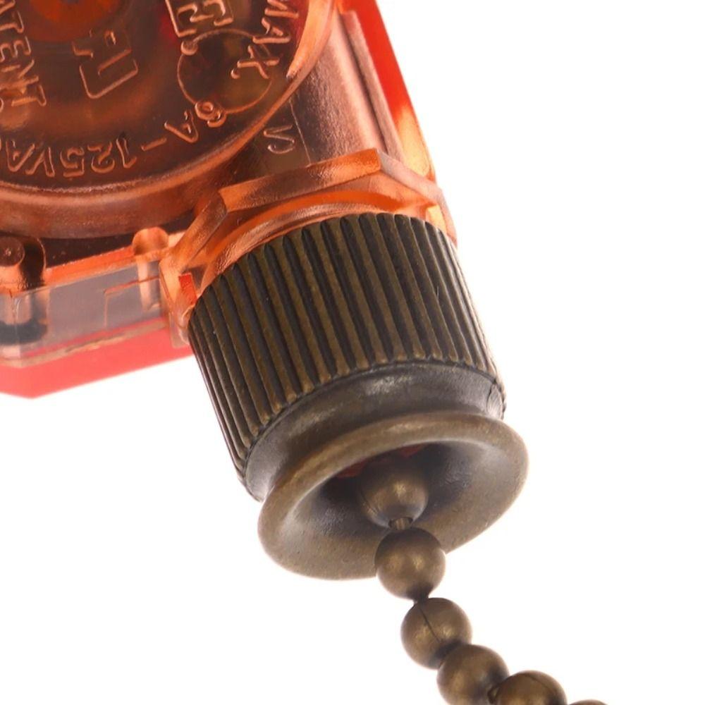 Comfortable Ceiling Fan Switch Speed Control Light Pull Chain 4 Wire Ceiling Fan Chain  Wall Lamps