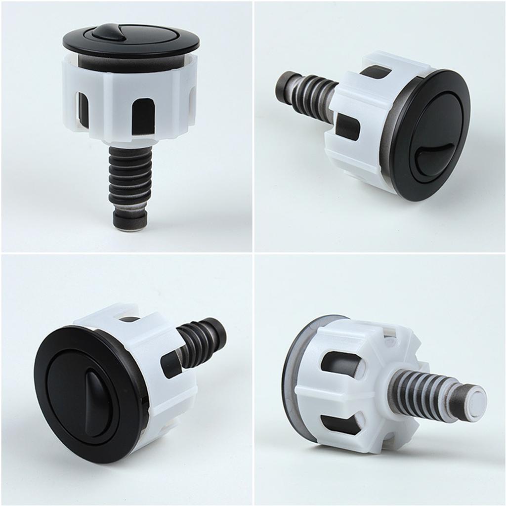 Toilet Push Button Adjustable Top Push Button Toilet Tank Button Replacement for Most Double Flush Toilet Durable