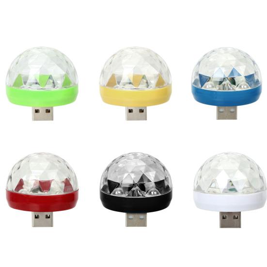 

RainbowActivated Sound Ball Magic USB Mini Disco Light KTV Neon Lamp 6pcs різнокольоровий