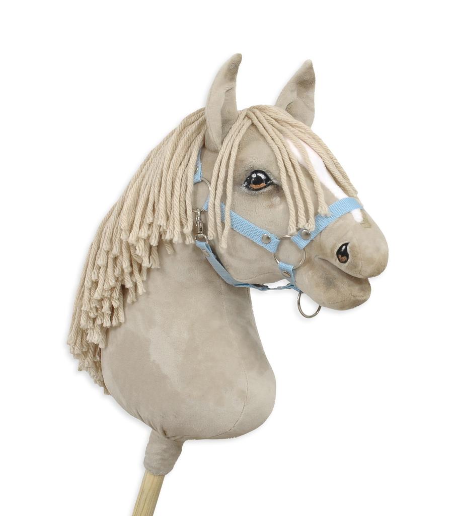 Hobby Horse Large Premium Stick Horse - cremello A3