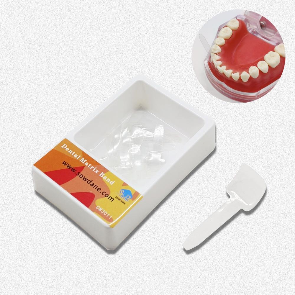 Dental Sectional Contoured Matrice Dental Strips Cervical Matrices Transparent Proximal Anterior Matrix Dental Strips Cervical Matrices