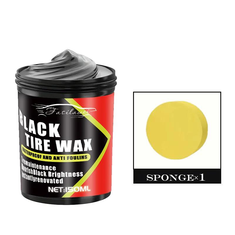 

Black Crystal 150g Plastic & Rubber Repair Paste - Scratch Remover, Enhances Shine, Anti-Aging & Fading, Long-Lasting 2-3 Years,
