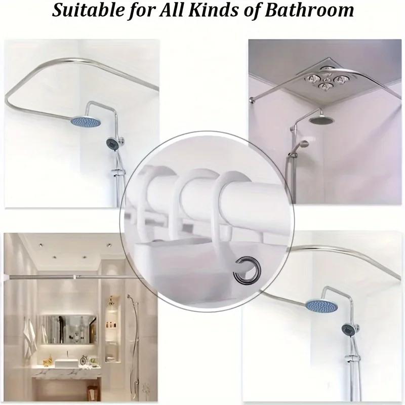 Creative Waterfall Butterfly Shower Curtain Set | Waterproof Curtain,   Bathroom Decor