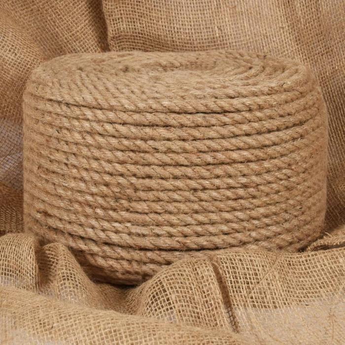 VidaXL Jute Rope 25 M Long 14 Mm Thick 153757