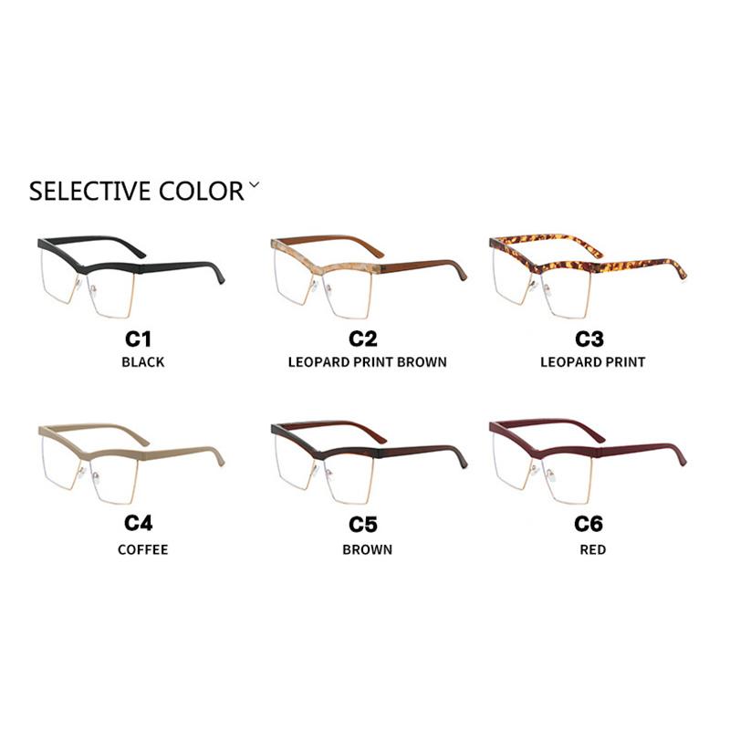 Anti Blue Light Glasses High End Cat Eye Eyewear Daily Commute Eyeglasses Blue Light Blocking Computer Glasses