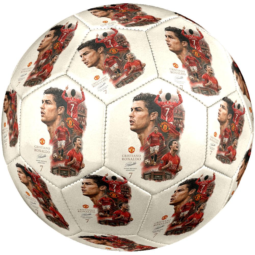 Cr7 Football Legend Soccer Ball Size 5 Football Machine Sewn Indoor/Outdoor Universal Football Ideal for Soccer Enthusiasts